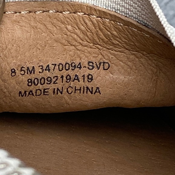 Frye Slip On Shoe Women 8.5 Melanie Metallic Perforated Diamond Leather Sneakers - Picture 5 of 12